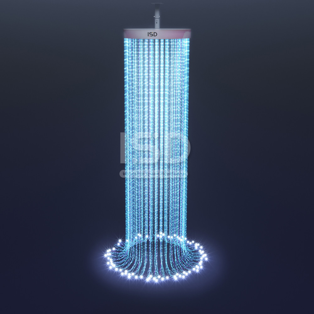 Fiber Optic Light Shower with 180 Fibers