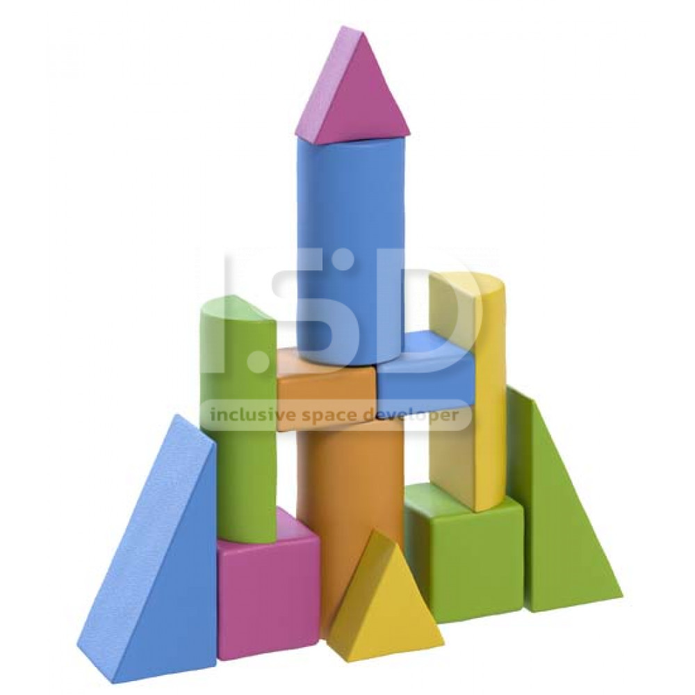  Large soft constructor Builder, 12 pieces